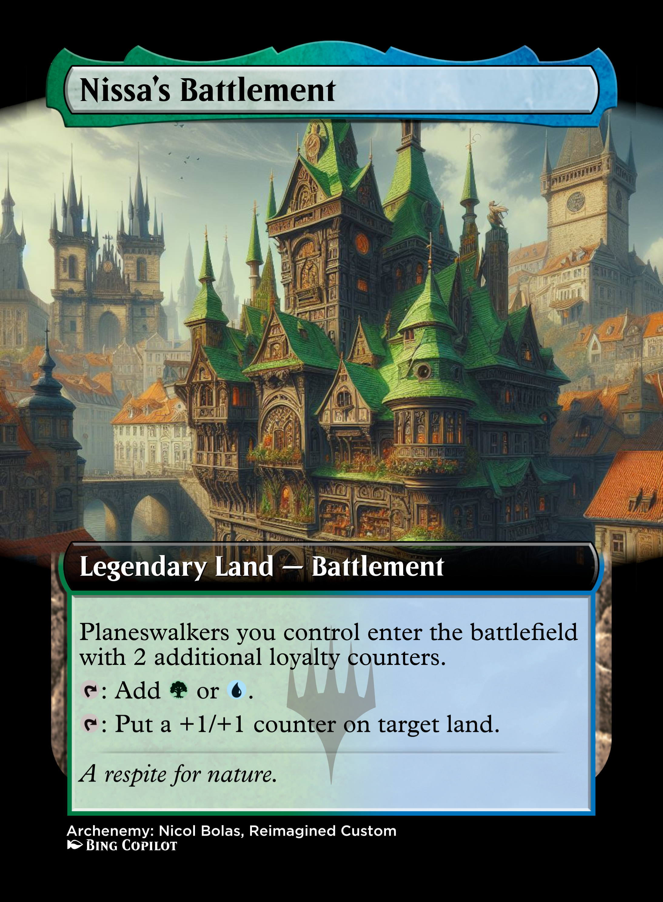 /joshuaboniface/MTG-Variants/raw/commit/4a26538568b157543b953e040faeadbe917e47ca/images/anbr/card-renders/NissasBattlement.png