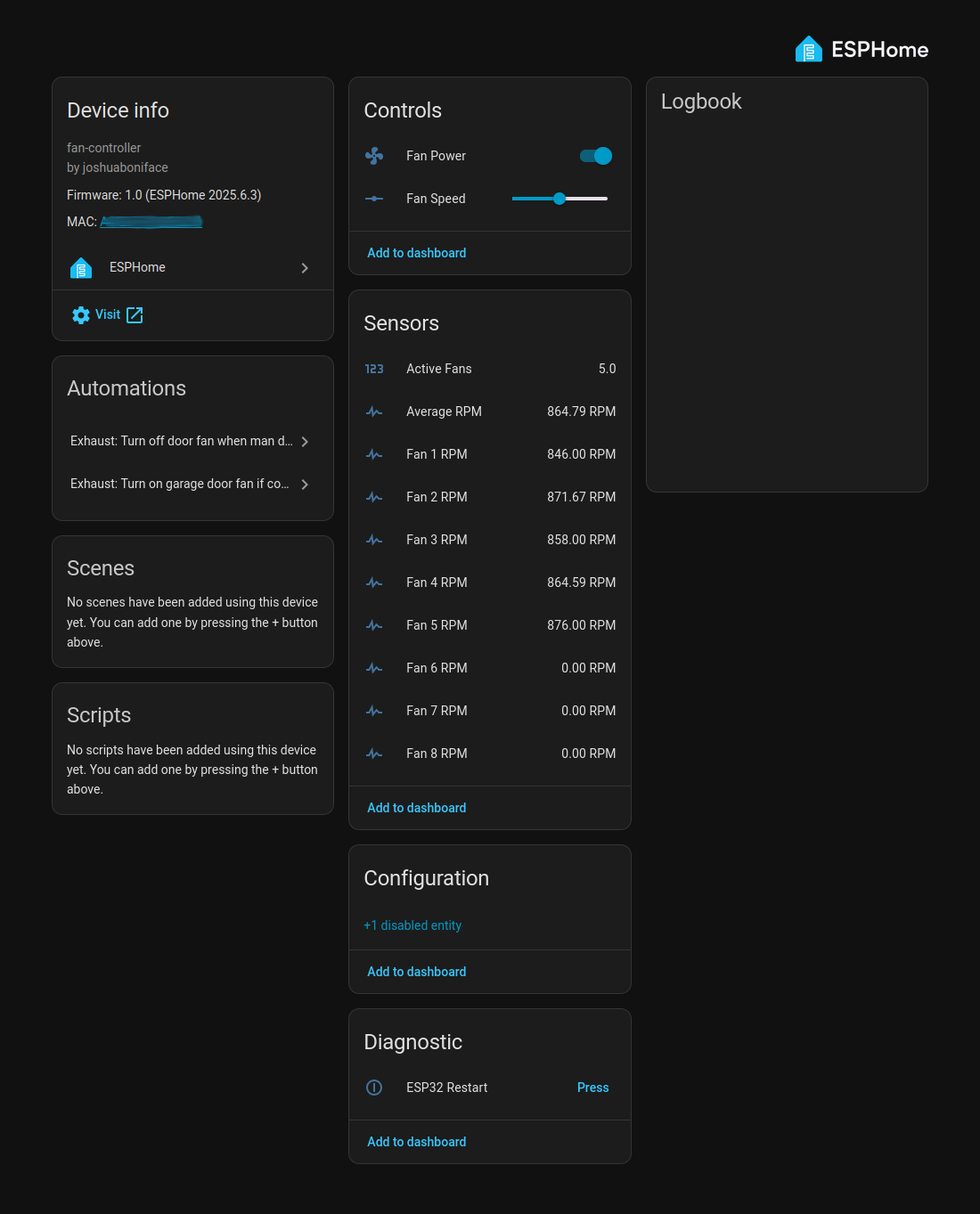 HomeAssistant Device