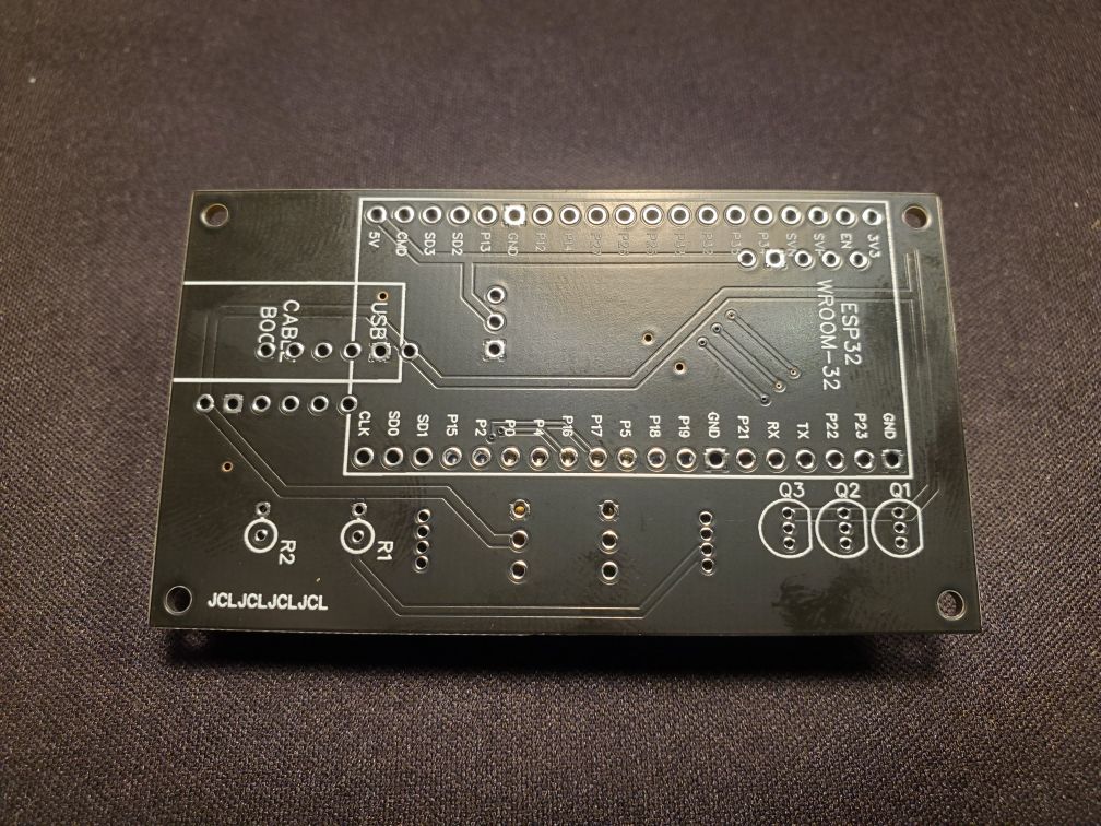 Blank PCB Back