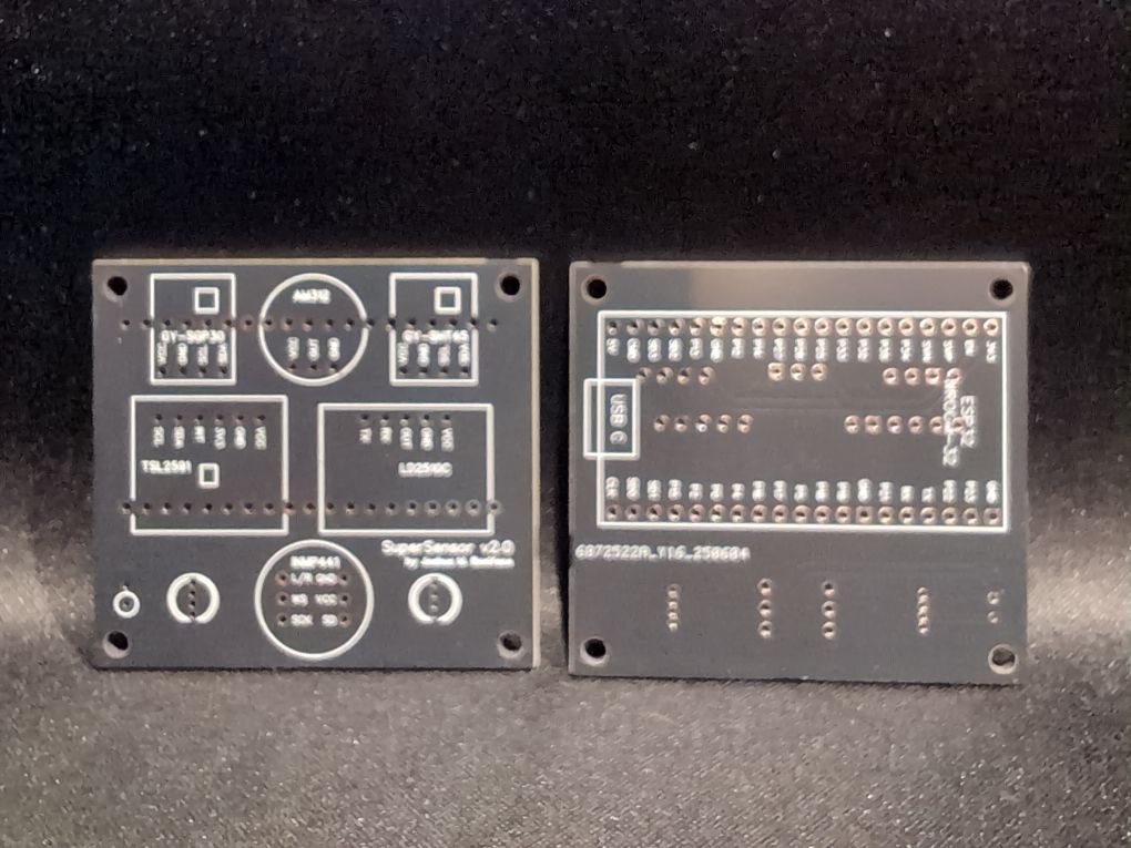Blank PCB Front & Back